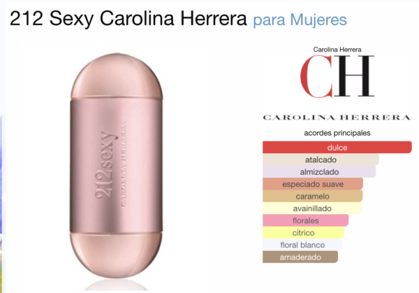 Carolina Herrera 212 Sexy EDP (Dama) - 100 ml - Imagen 2